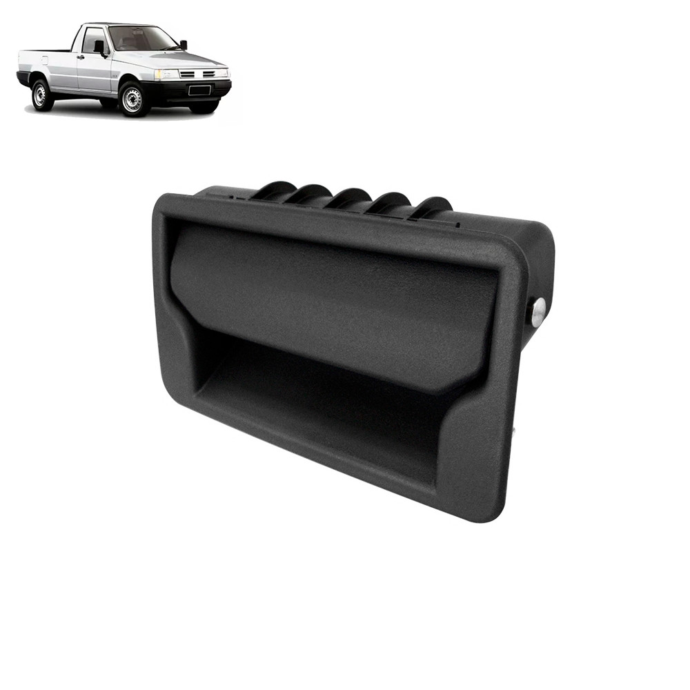 Maçaneta Tampa Traseira Caçamba Pick Up Fiorino 1991 1992 1993 1994 1995 1996 1997 1998 1999 a 2004