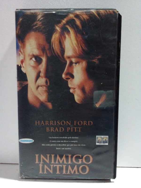 Fita Vhs Inimigo Íntimo - Harrison Ford - Brad Pitt - Legendado - Ag25