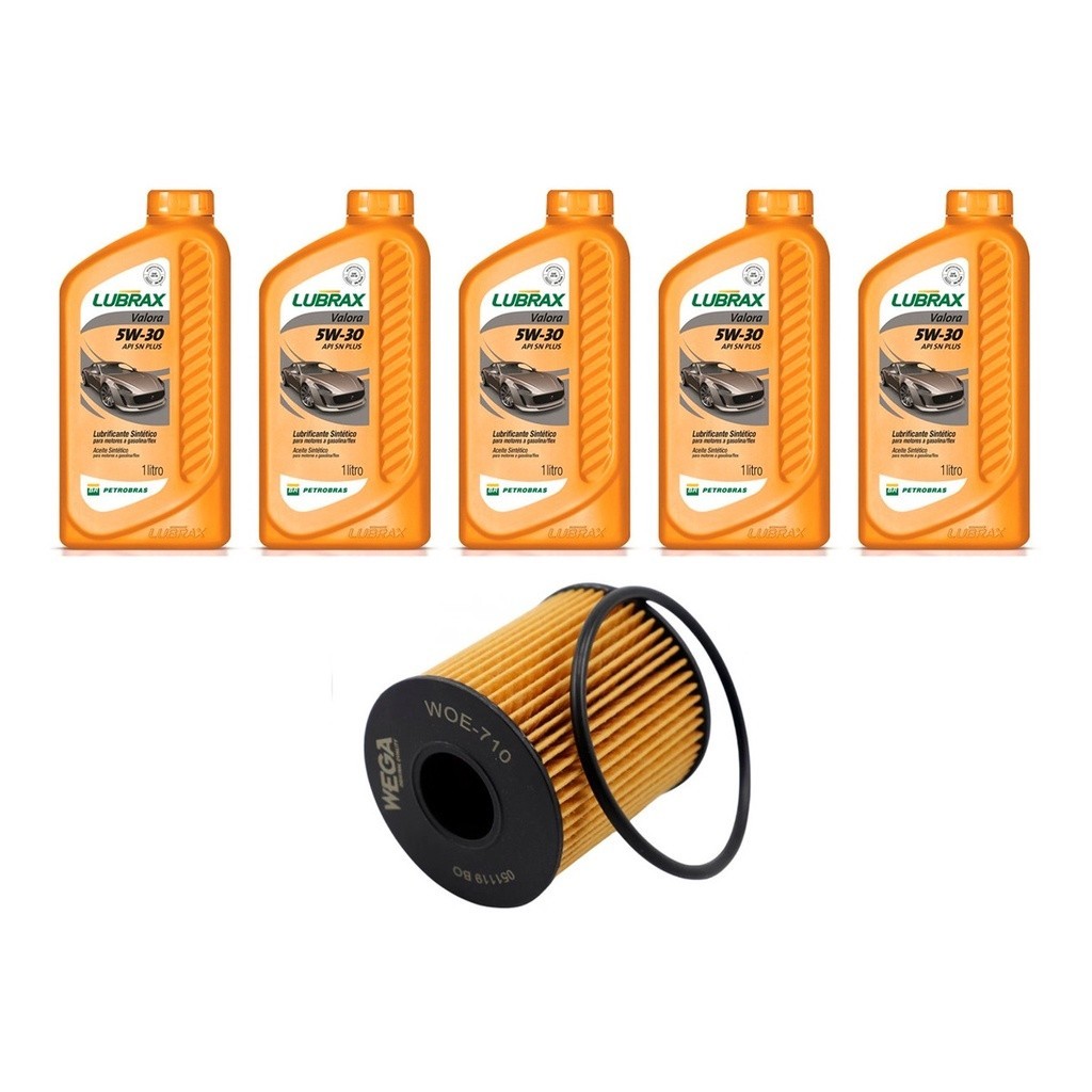 Kit Troca Óleo Lubrax 5w30 Mini Cooper 1.6 2006/2014 em Oferta na Shopee