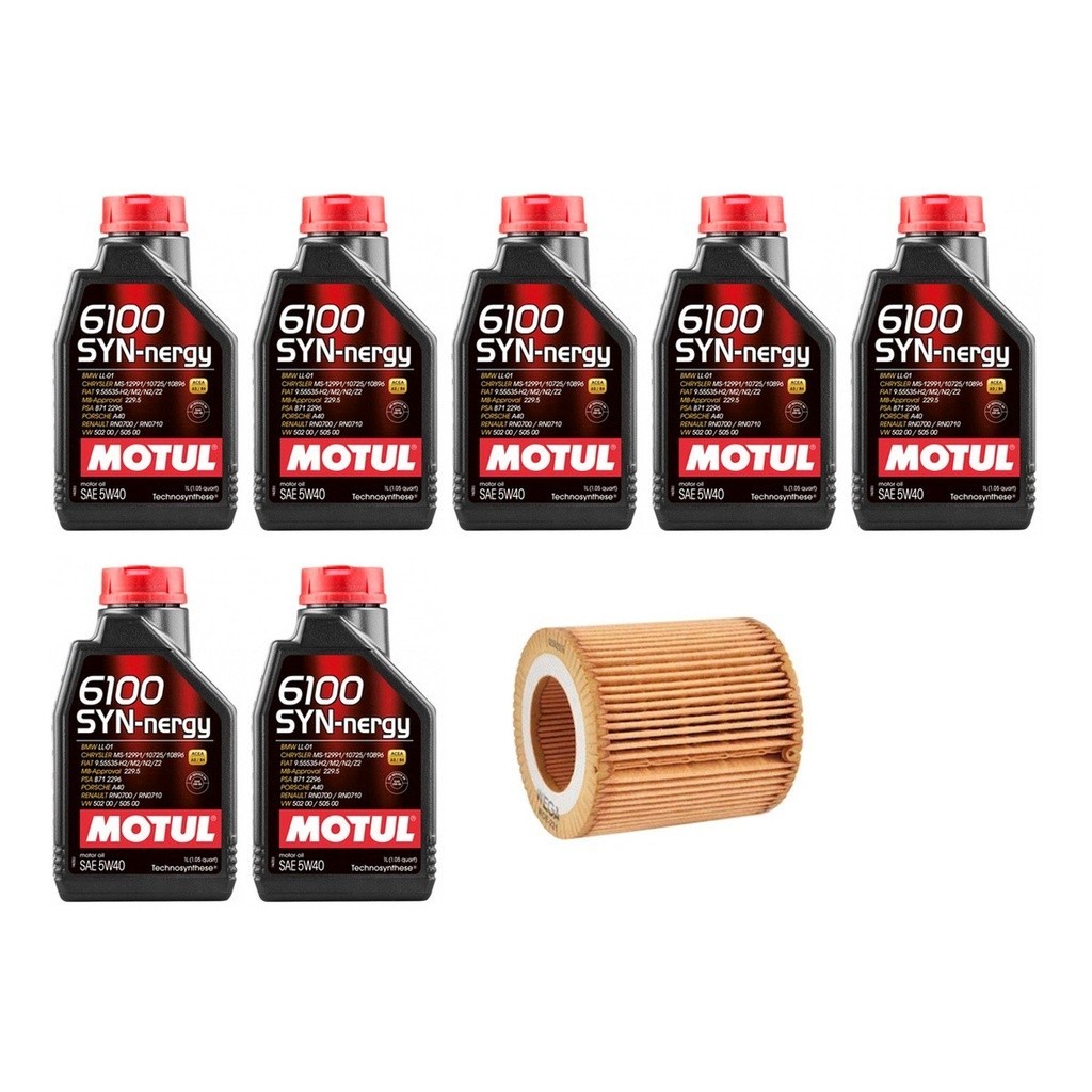 Kit Troca Óleo Motul 5w40 Bmw 335xi 2007/2010 em Oferta na Shopee