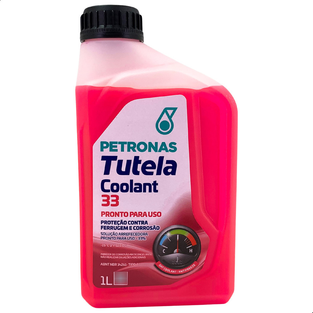 Petronas Tutela Coolant 33 Pronto Uso Rosa Orgânico em Oferta na Shopee