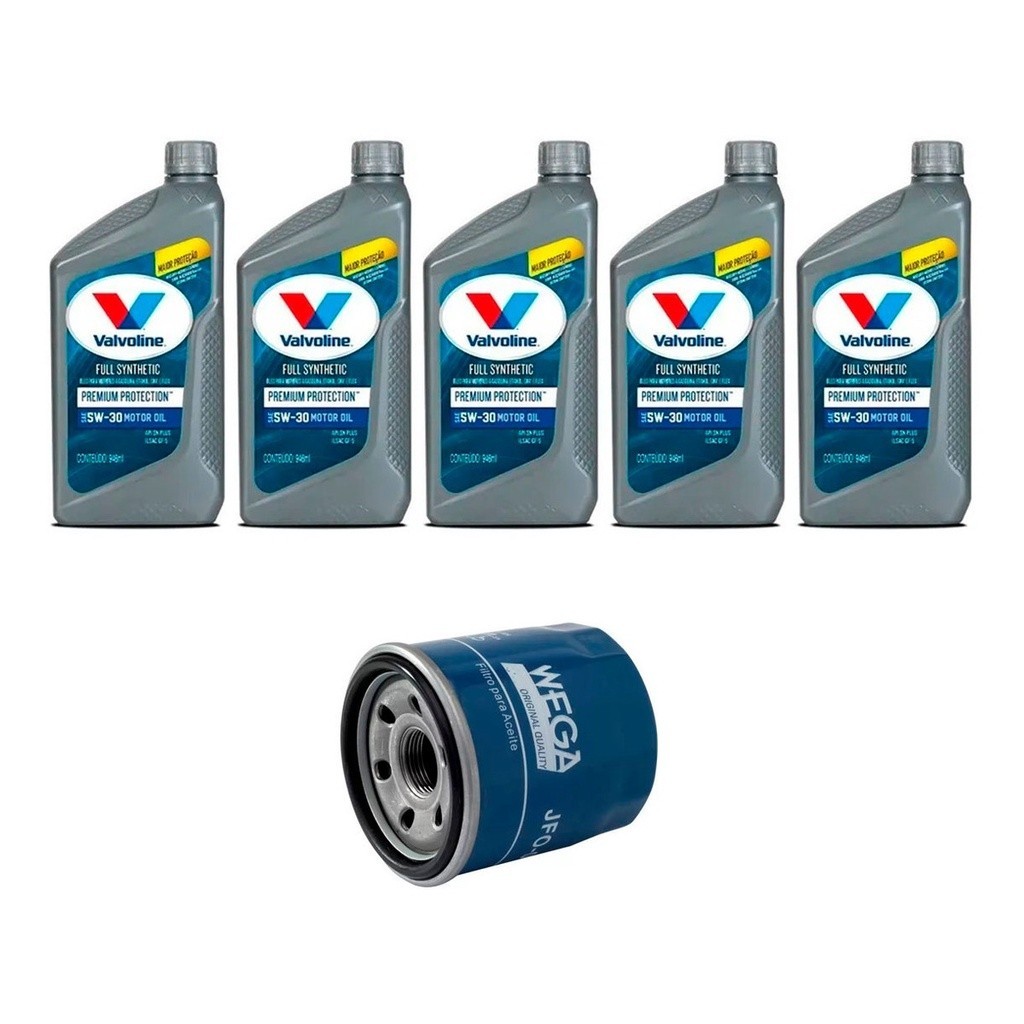 Kit Troca Óleo Valvoline 5w30 Livina 1.8 16v 2009/2015 em Oferta na Shopee