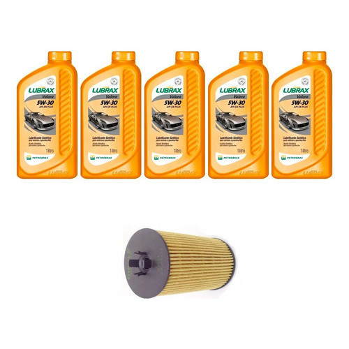 Kit Troca Óleo Lubrax 5w30 Tracker 1.8L Ecotec 6 2013/2016 em Oferta na Shopee