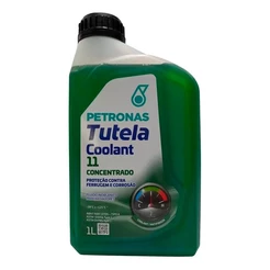 ADITIVO FLUIDO RADIADOR PETRONAS COOLANT 11 INORGÂNICO CONCENTRADO VERDE 1L