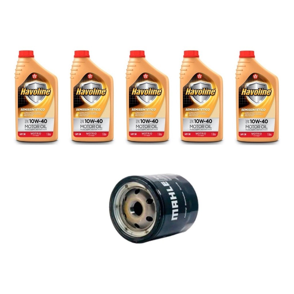 Kit Troca Óleo Havoline 10w40 Peugeot 306 1.6 1993/1998