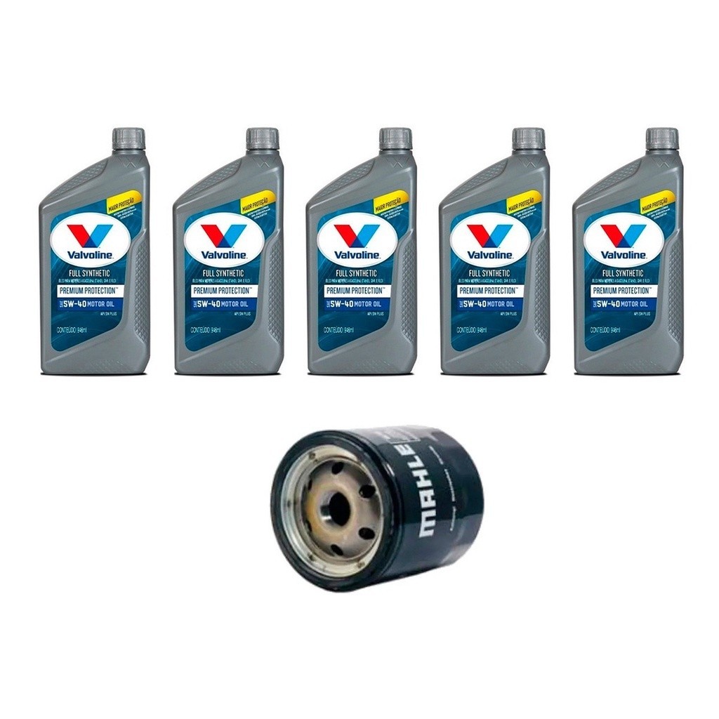 Kit Troca Óleo Valvoline 5w40 Peugeot 306 1.6 1993/1998