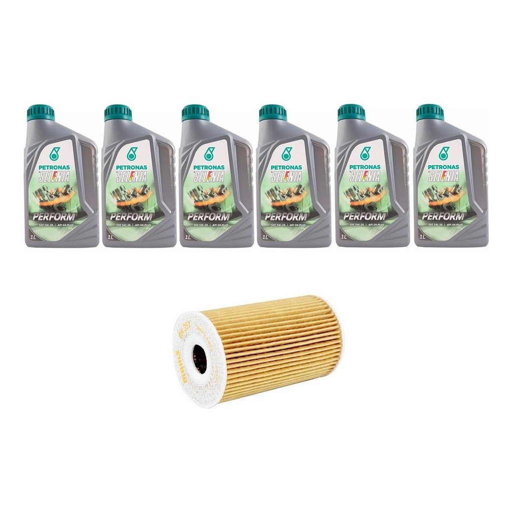 Kit Troca Óleo Selenia 5w30 Hyundai Veracruz 3.8 2010/2013