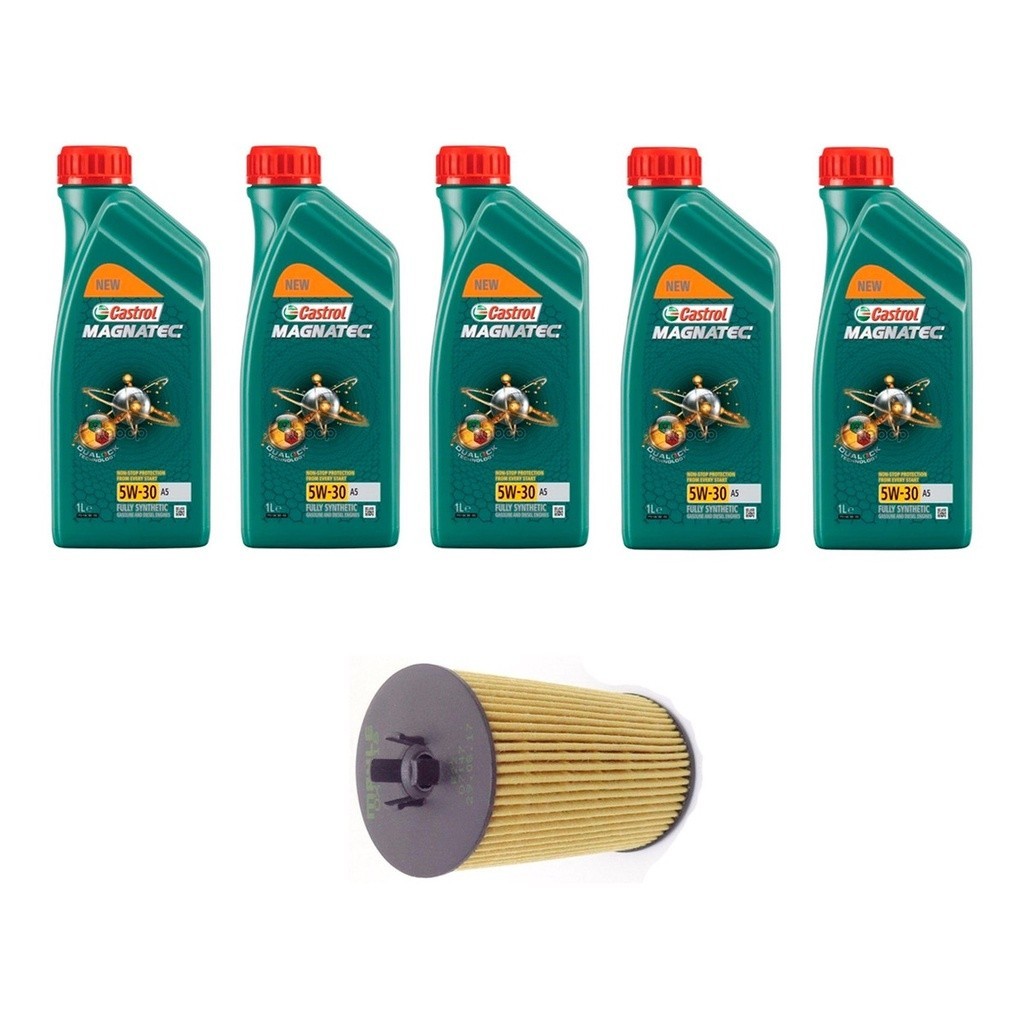 Kit Troca Óleo Castrol 5w30 Cruze Sport 6 1.8 Ecotec 6 12/16 em Oferta na Shopee