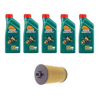 Kit Troca Óleo Castrol 5w30 Cruze Sport 6 1.8 Ecotec 6 12/16 em Oferta na Shopee