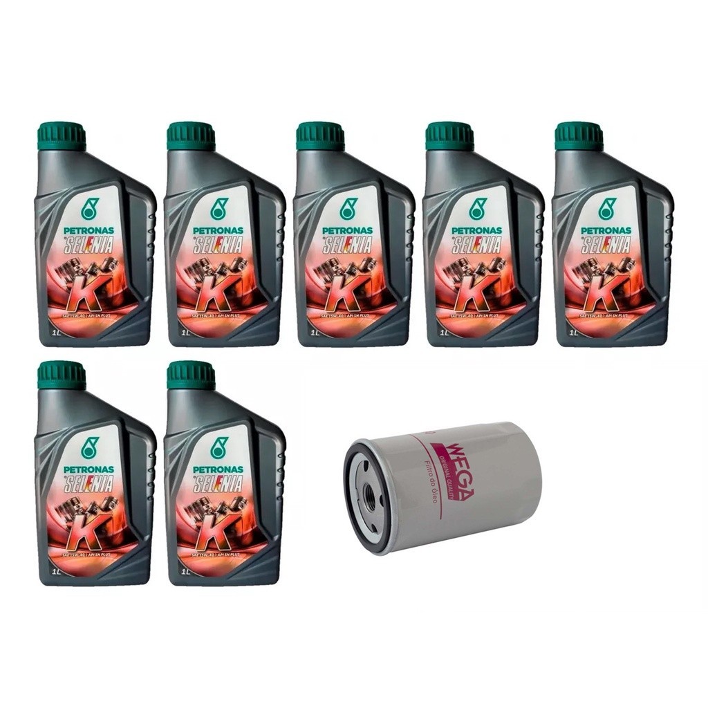 Kit Troca Óleo Selenia 15w40 Ranger 3.0 V6 Gasolina 95/97 em Oferta na Shopee