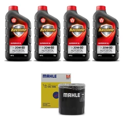 Kit Troca Óleo Havoline 20w50 Fiat Uno Fiorino Premio Elba 1.0 Fiasa 1997/2004