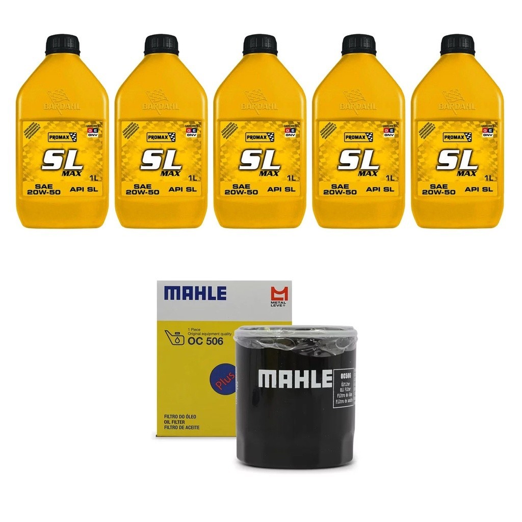 Kit Troca Óleo Bardahl 20w50 Escort 1.8 16V Zetec 1996/2003 em Oferta na Shopee