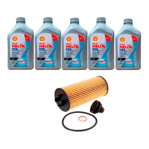 Kit Troca Óleo Shell 5w40 Mini Cooper 1.5 2014/2022 em Oferta na Shopee