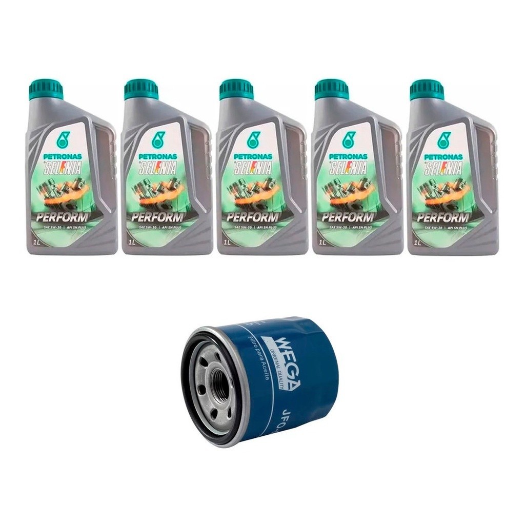 Kit Troca Óleo Selenia 5w30 Nissan Livina 1.8 16v 2009/2015 em Oferta na Shopee