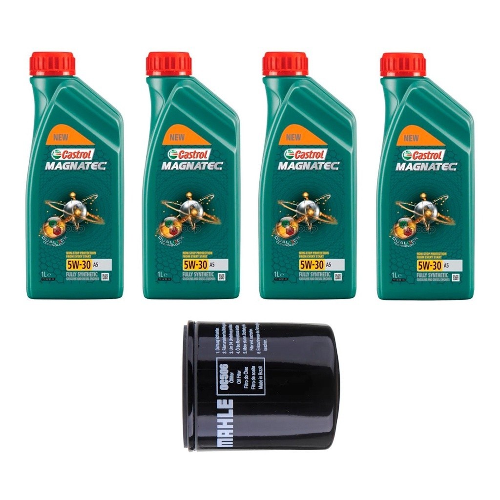 Kit Troca Óleo Castrol 5w30 Ecosport 1.6 Sigma Flex 2013/