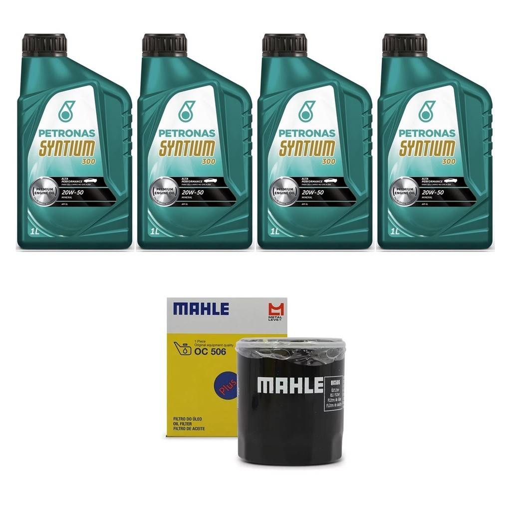 Kit Troca Óleo Syntium 20w50 Fiat Elba 1.5 Fiasa 1992/1996 em Oferta na Shopee