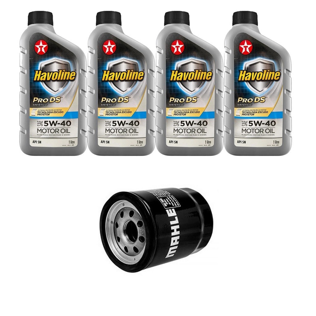Kit Troca Óleo Havoline 10w40 Honda Civic 1.6 16v 1992/2000 em Oferta na Shopee