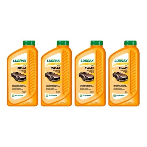 4 Lubrax Valora 5w40 Sintético