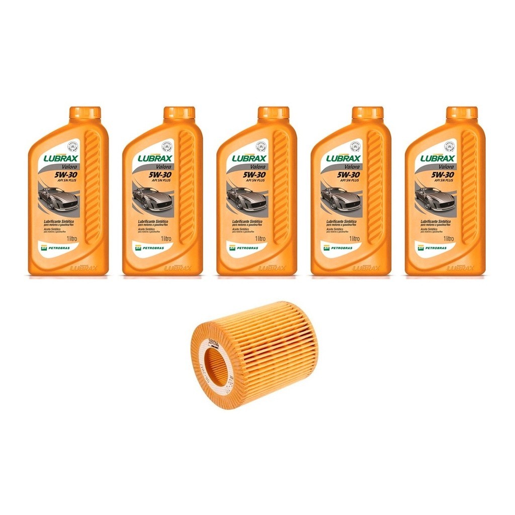 Kit Troca Óleo Lubrax 5w30 Bmw 118i 120i 2004/2012 em Oferta na Shopee