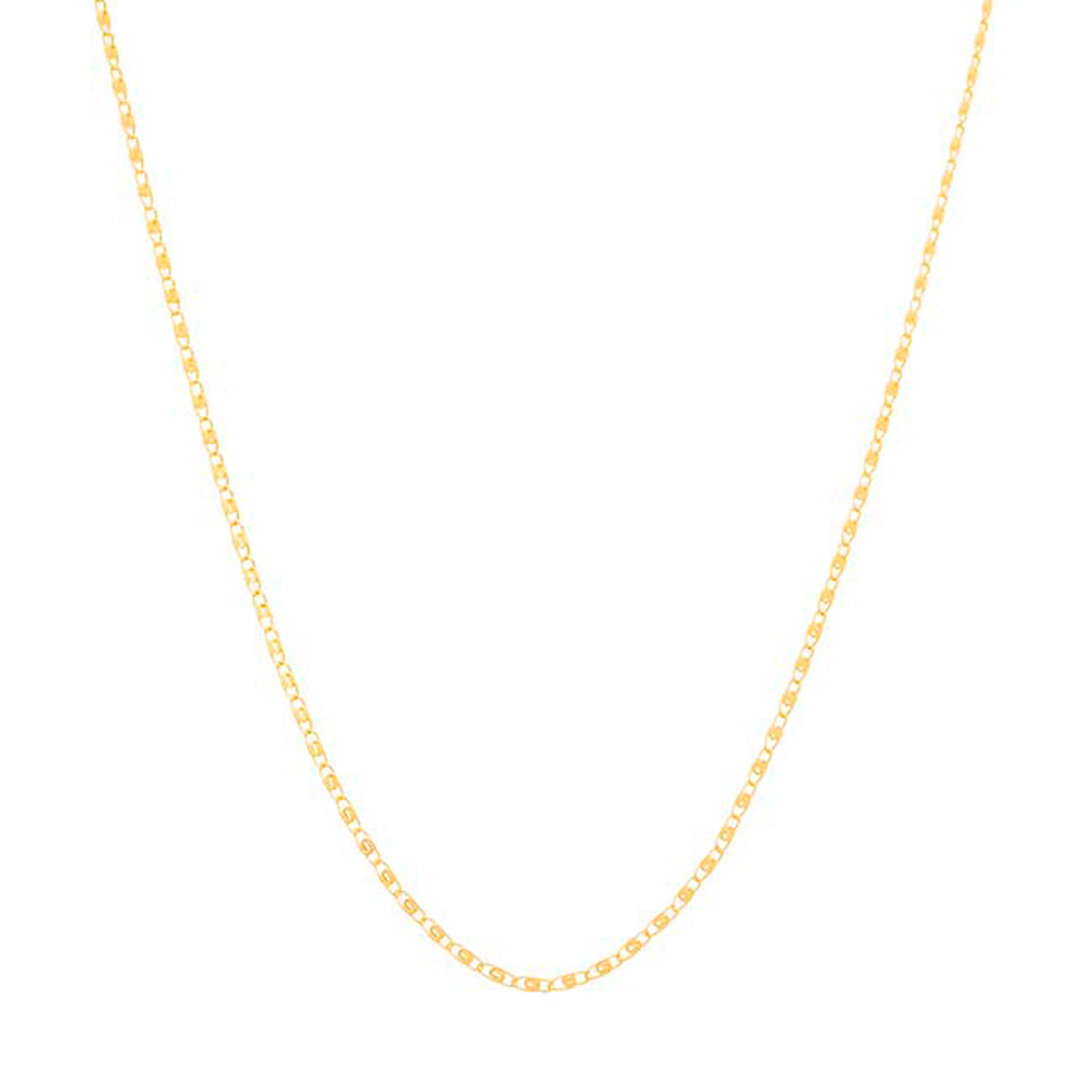 Gargantilha  Elo Mimosa Diamantada 42 Cm Rommanel 530335 Vb