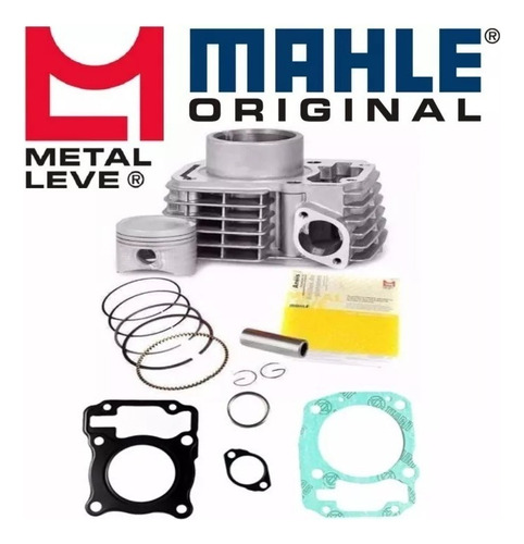 Kit Motor Cilindro Metal Leve Nxr 150 Bros 2012 + Jogo Junta