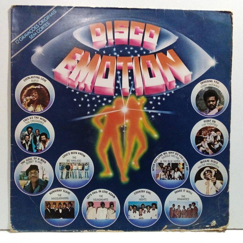 Lp Disco Emotion - C/ The Crusaders, Rufus E Chaka Khan, Etc - St24 - Ag25