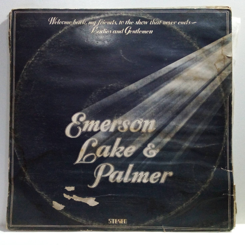 Lp Triplo Emerson, Lake & Palmer - Welcome Back, My Friends - St24 - Ag25
