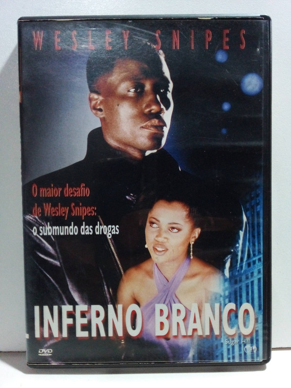 Dvd Inferno Branco - Wesley Snipes - St24 - Ag25