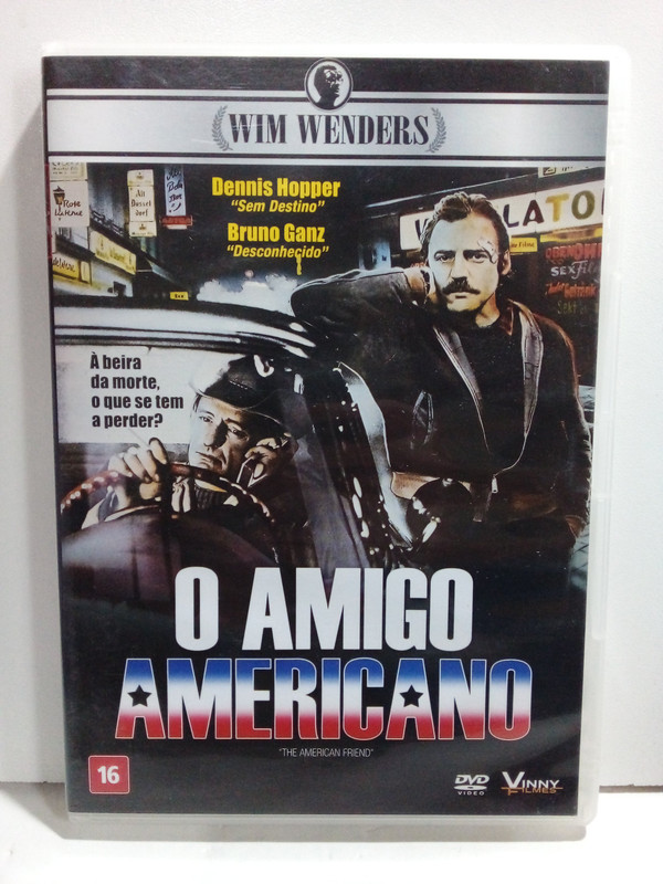 Dvd O Amigo Americano - Wim Wenders - St24 - Ag25