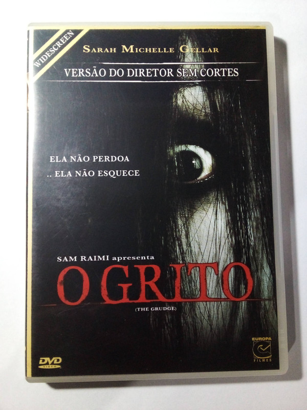 Dvd O Grito - Sarah Michelle Gellar - St24 - Ag25