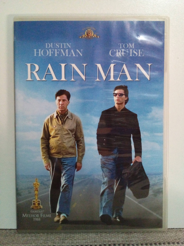 Dvd Rain Man - Slim - Dustin Hoffman - Tom Cruise - St24 - Ag25