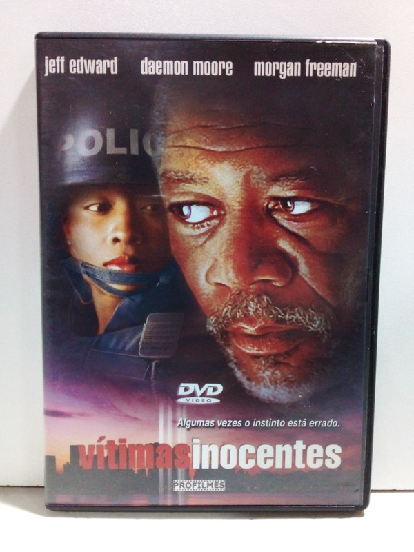 Dvd Vítimas Inocentes - Morgan Freeman - St24 - Ag25