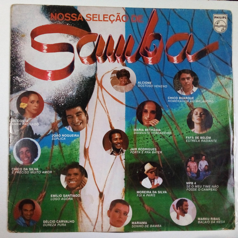 Lp Nossa Seleção De Samba - Com Marku Ribas, João Nogueira, Etc - St24 - Ag25