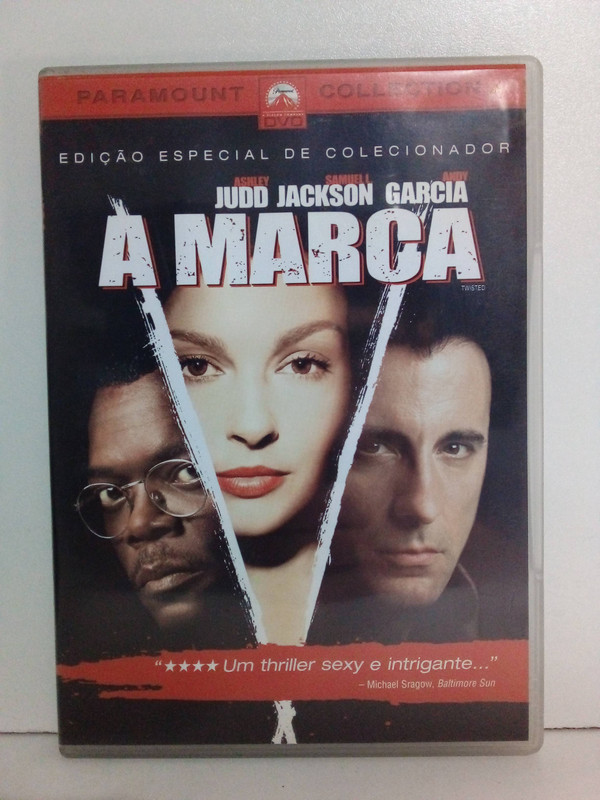 Dvd A Marca - Samuel L. Jackson - Andy Garcia - St24 - Ag25