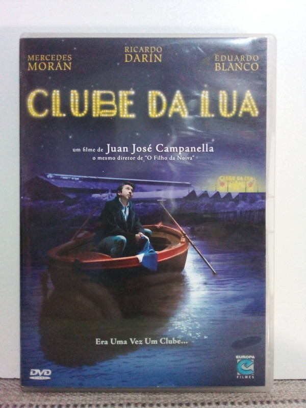 Dvd Clube Da Lua - Ricardo Darín - Juan José Campanella - St24 - Ag25