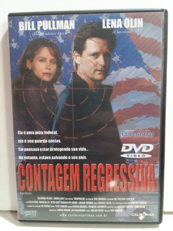 Dvd Contagem Regressiva - Bill Pullman - St24 - Ag25