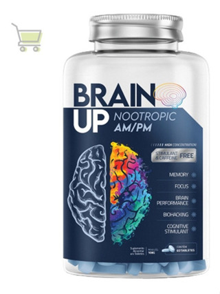 Nootrópico Brain Up Ampm- 60 Tabletes - True Source em Oferta na Shopee