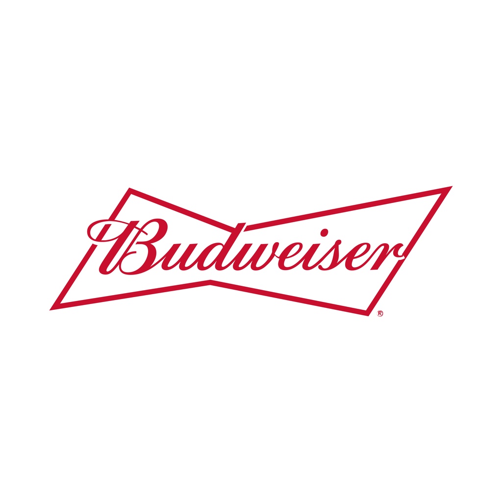 Adesivo Cerveja Budweiser - 23 x 10Cm - Varias Cores