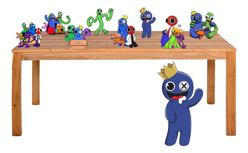 Kit Festa Displays De Mesa E Chão Rainbow Friends #sb