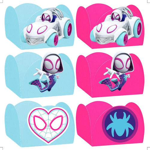 Kit Forminhas Fantasma Gwen 100 Unidades em Oferta na Shopee