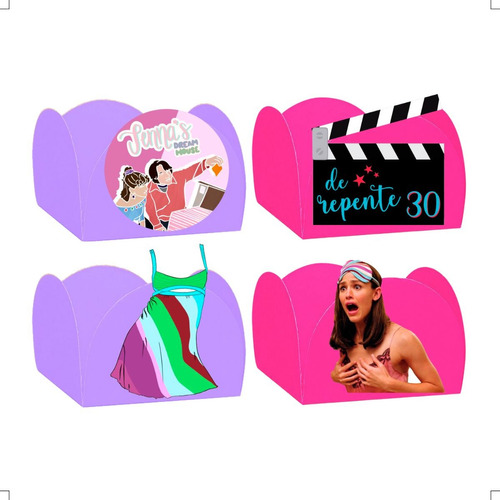 Kit Forminhas De Repente 30 50 Unidades em Oferta na Shopee