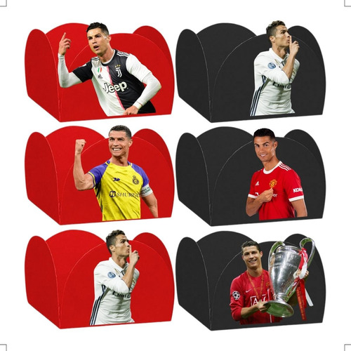Kit Forminhas Cristiano Ronaldo Cr7 100 Unidades