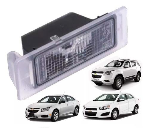 Lanterna De Placa Gm Cruze 2012/.. Sonic 2013/.. Ete7313