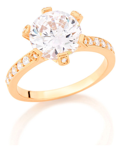 Anel Com 13 Zircônias (total) De 1,50mm Nas 511649 511649 em Oferta na Shopee