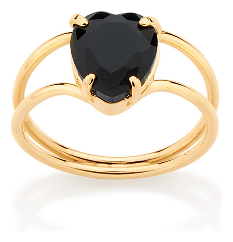 Anel Solitário Aro Duplo Composto Por 1 Cri 513230 513230 em Oferta na Shopee