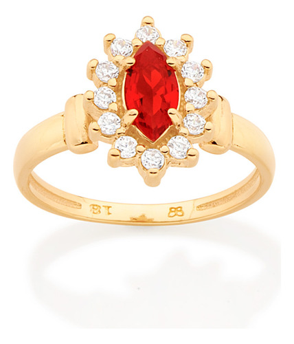 Anel Cravejado Por 12 Zircônias De 1,75 Mm 513280 513280 em Oferta na Shopee