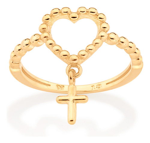 Anel Skinny Coração Formado Por Pequenas E 513305 513305 em Oferta na Shopee