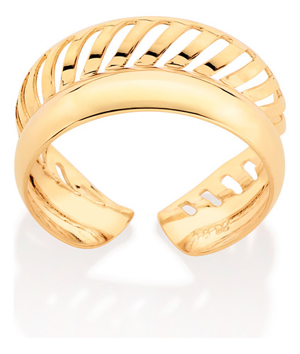 Anel Ajustável Com Detalhes Vazados. 513382 513382 em Oferta na Shopee