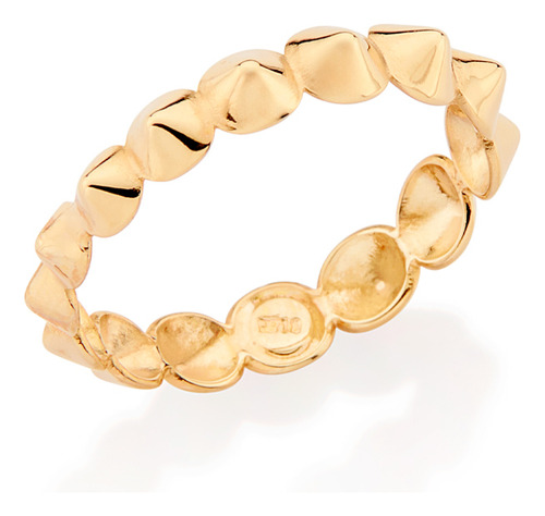 Anel Skinny Formado Por Spikes De Tamanhos D 513400 513400 em Oferta na Shopee