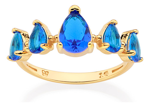 Anel Skinny Composto Por 4 Cristais De 3,0 X 513410 513410 em Oferta na Shopee